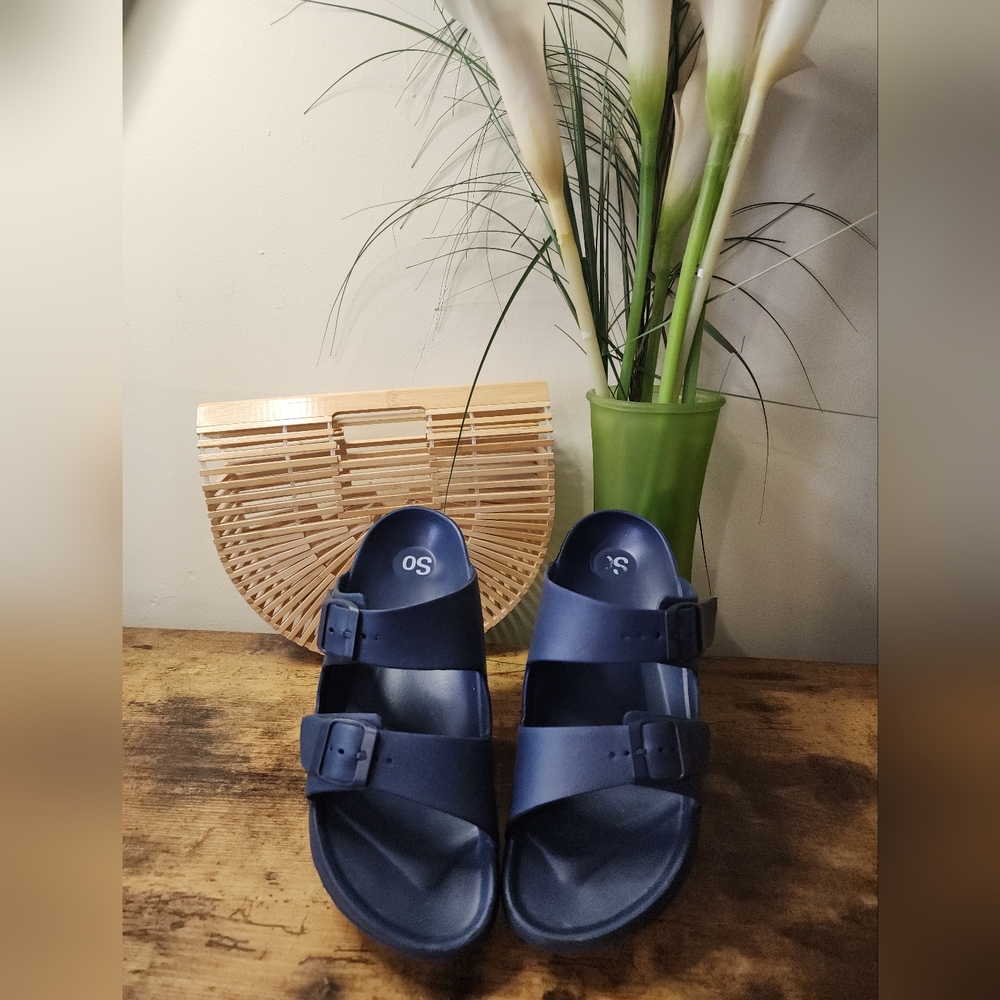 SO Women's Blue Sandals